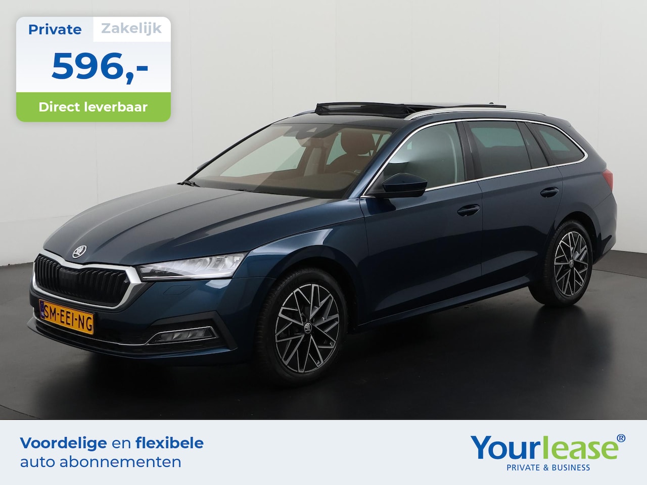 Skoda Octavia Combi - 1.0 e-TSI Ambition | All-in 596,- Private Lease | Zondag Open! - AutoWereld.nl