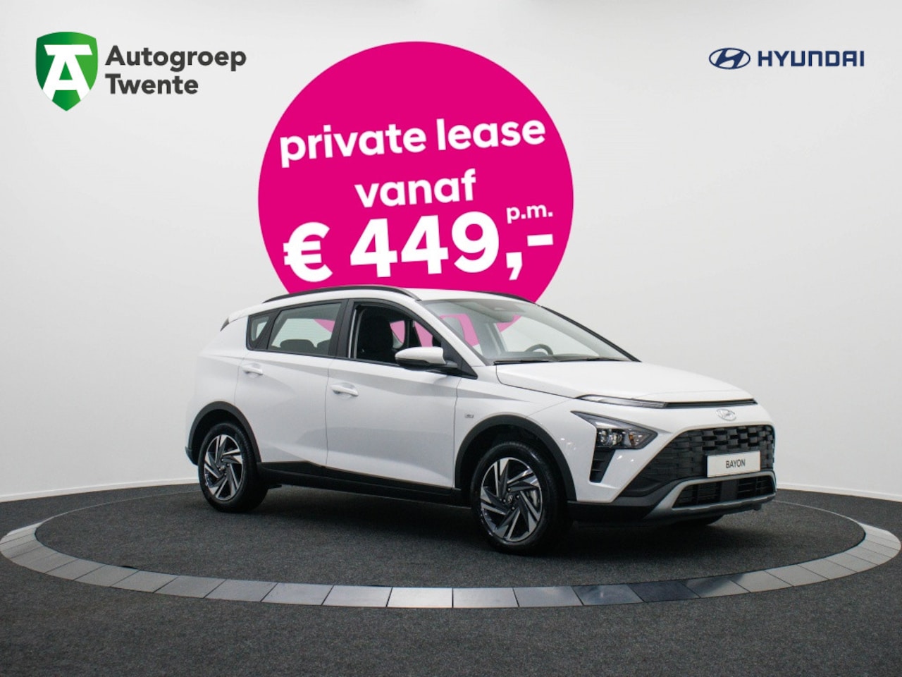 Hyundai Bayon - 1.0 T-GDI Comfort AUTOMAAT | Private lease 449 p.m. - AutoWereld.nl