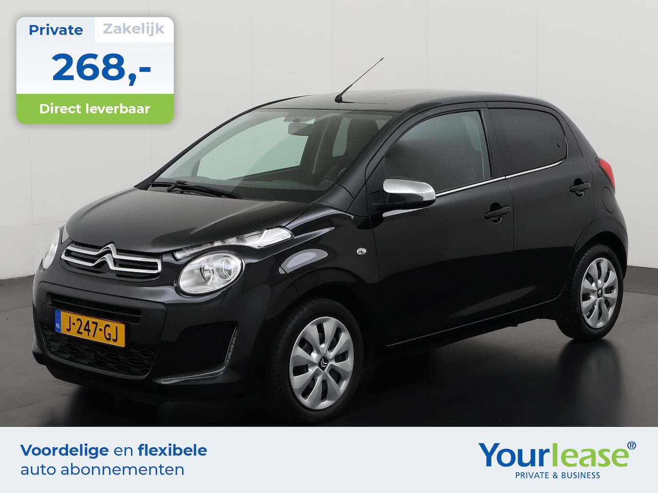 Citroën C1 - 1.0 VTi Feel | All-in 268,- Private Lease | Zondag Open! - AutoWereld.nl