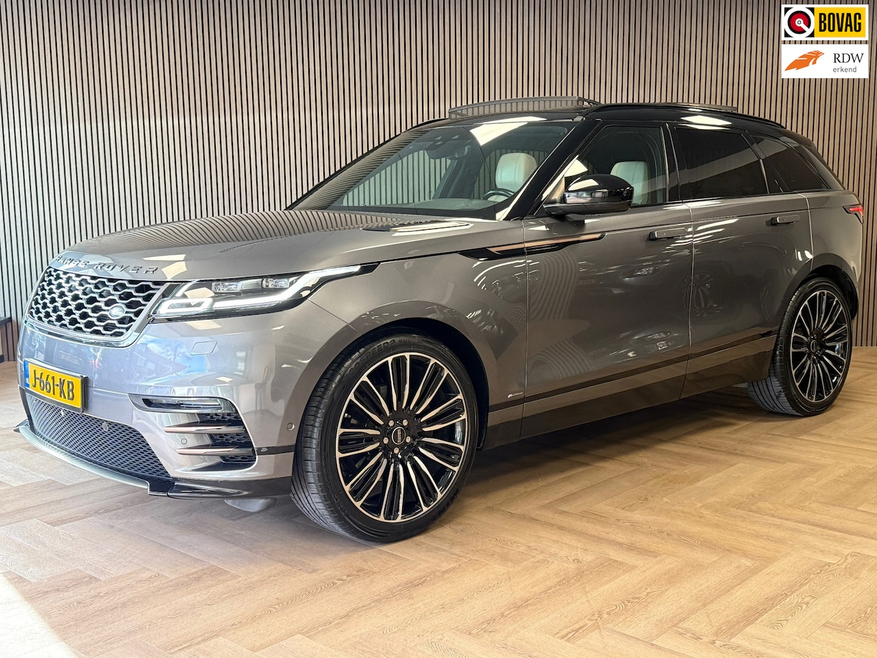 Land Rover Range Rover Velar - 3.0 V6 AWD R-Dynamic SE PANODAK LUCHTVERING LED CAMERA NAVI - AutoWereld.nl