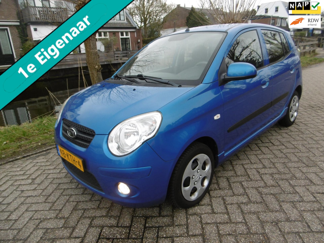 Kia Picanto - 1.0i Airco 1e eigenaar 155.000km Zuinig B-Label 4-cilinder - AutoWereld.nl