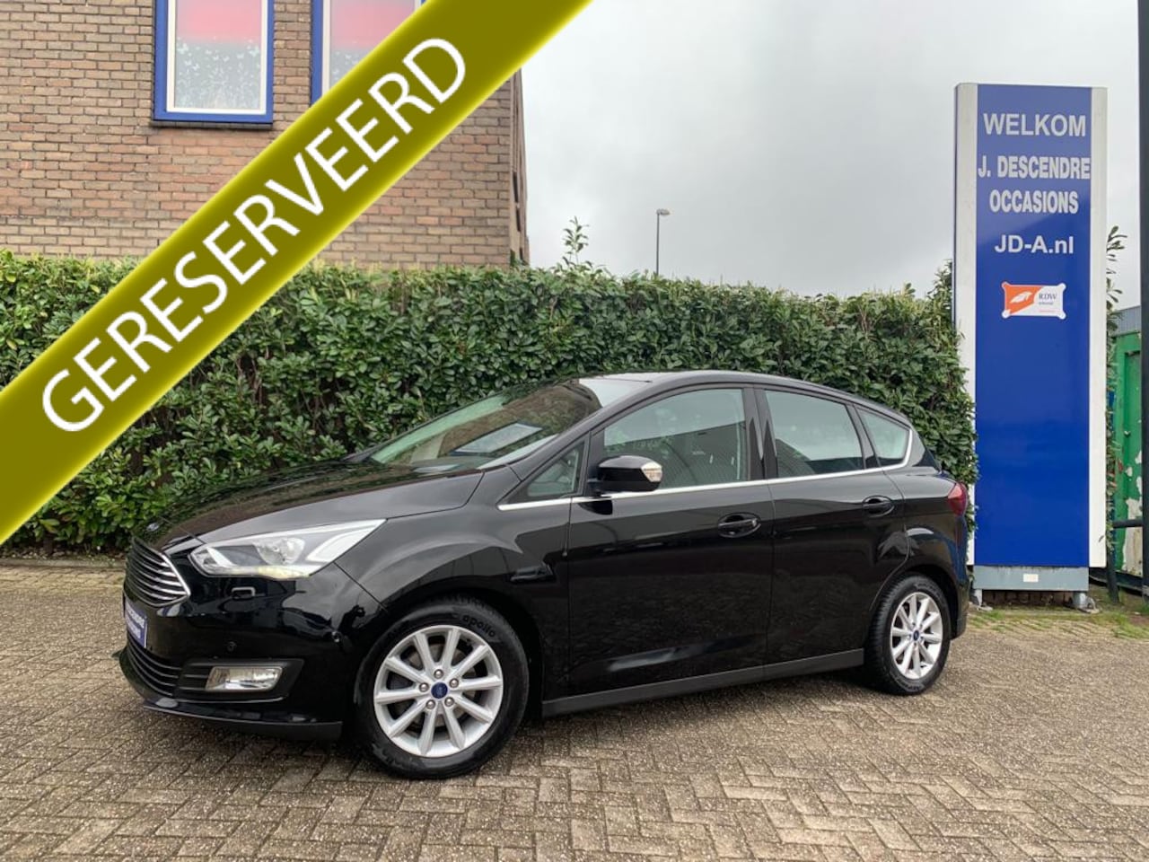 Ford C-Max - 1.0 Titanium Navigatie, Camera, Climate c, Cruise C!!!! MAANDAG 24-02 ZIJN  WIJ GESLOTEN!! - AutoWereld.nl