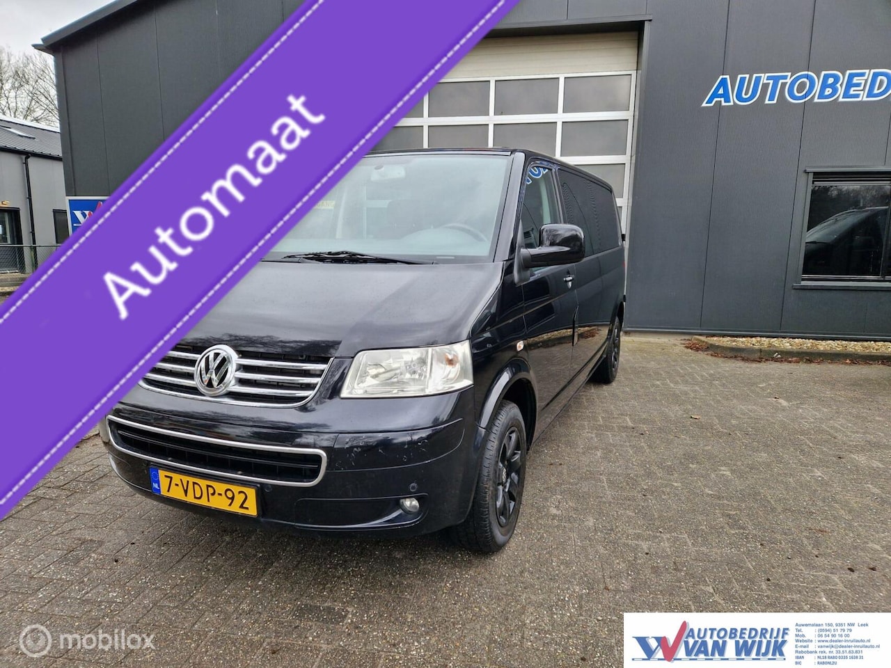 Volkswagen Transporter - 2.5 TDI 340 Comfortline DC 2.5 TDI 340 Comfortline DC - AutoWereld.nl