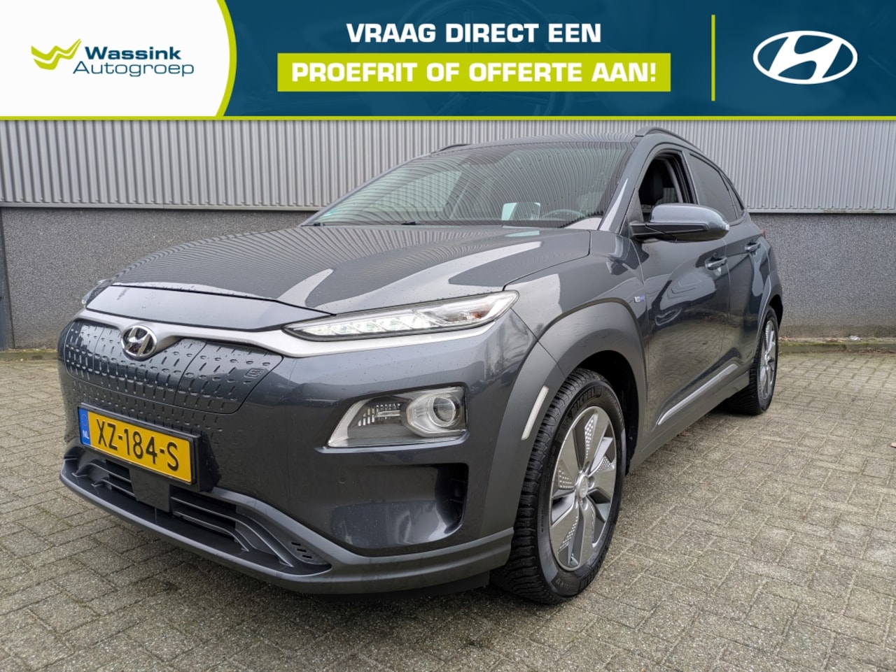 Hyundai Kona Electric - EV 204pk 2WD Aut. Premium | Lederen bekleding | Navigatie | Parkeercamera achter | - AutoWereld.nl