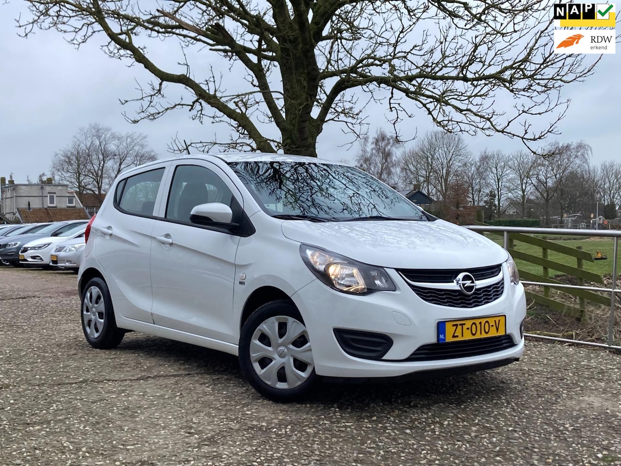 Opel Karl - 1.0 ecoFLEX 120 Jaar Edition | 1e eigenaar + Cruise + Airco nu € 7.450,-!!! - AutoWereld.nl