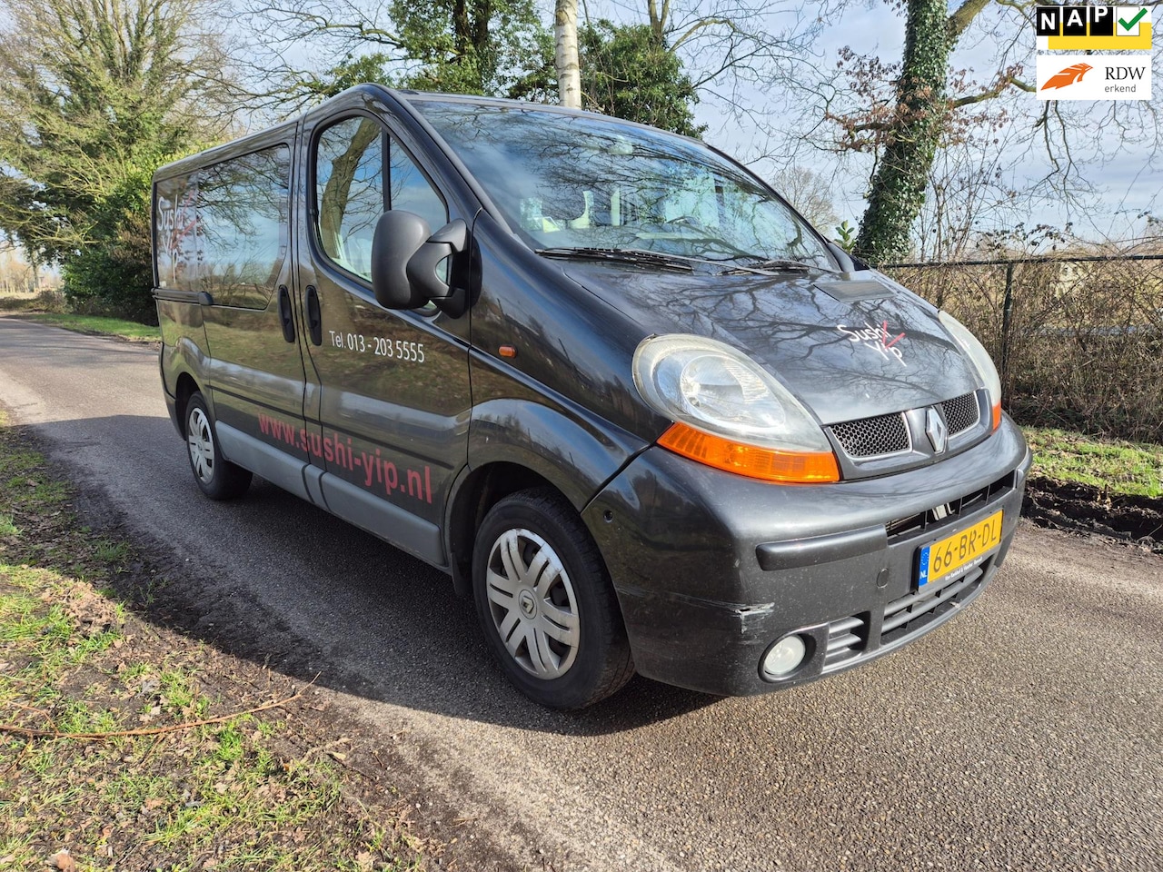 Renault Trafic - 1.9 dCi L1H1 DC / airco / 5 persoons / MARGE BUS - AutoWereld.nl