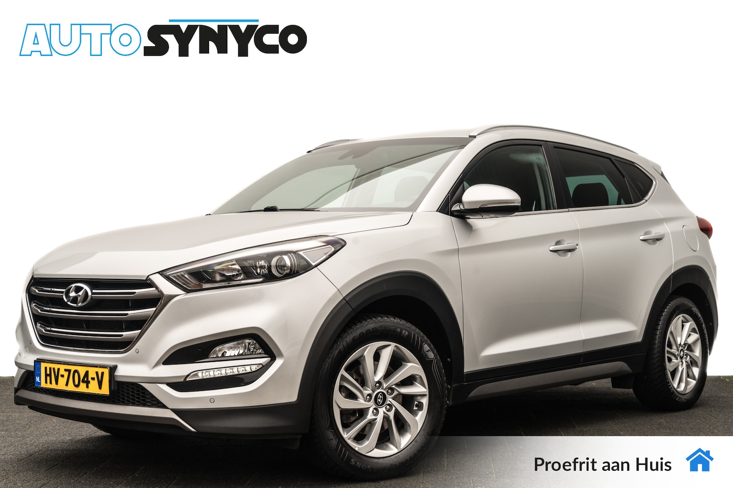 Hyundai Tucson - 1.6 T-GDi 177 Pk 4WD Automaat Comfort | Trekhaak | Camera | PDC | Navigatie | 17 inch LMV - AutoWereld.nl