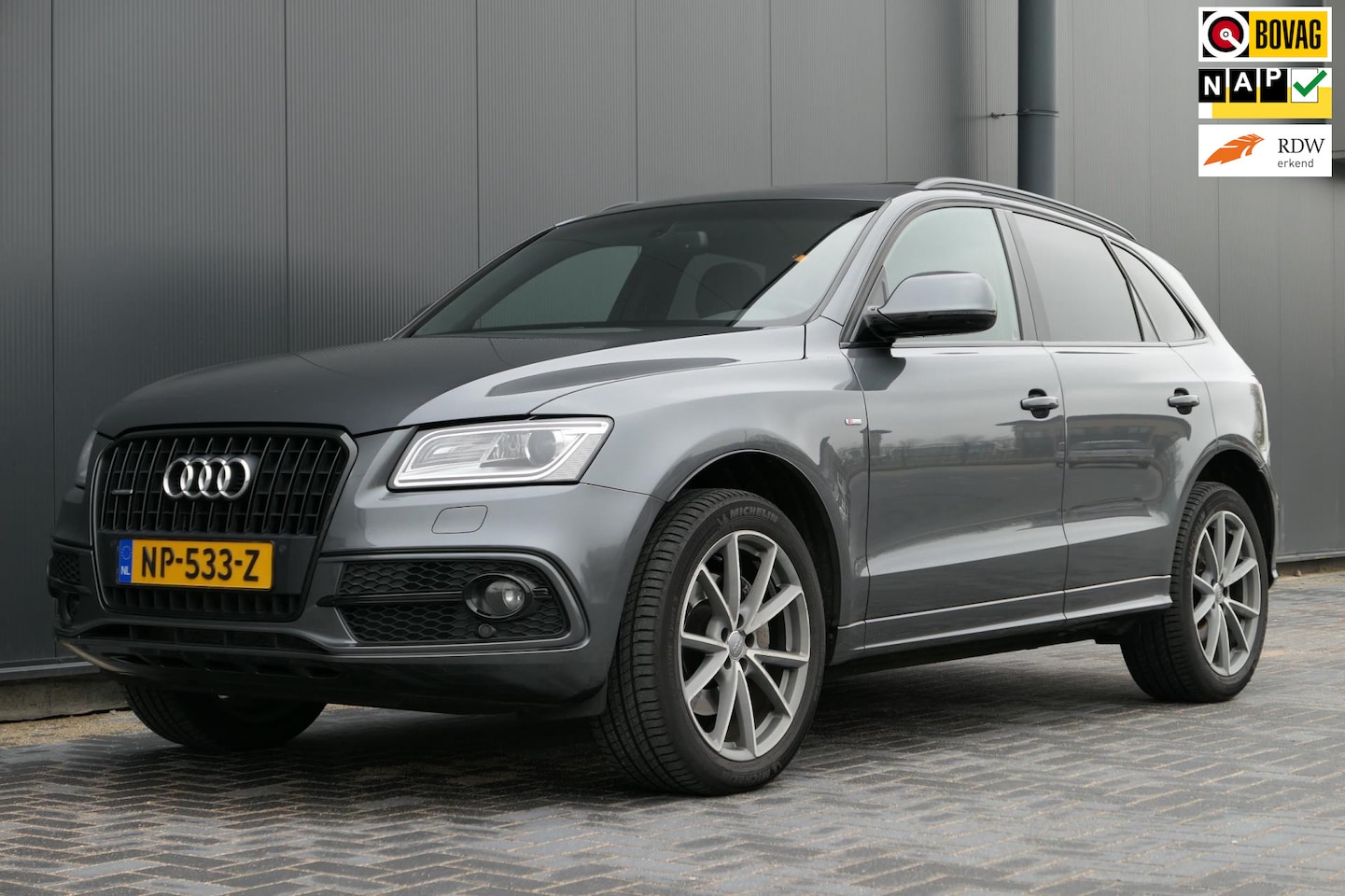 Audi Q5 - 3.0 TDI quattro Pano ACC Navi Camera Trekhaak Memory - AutoWereld.nl