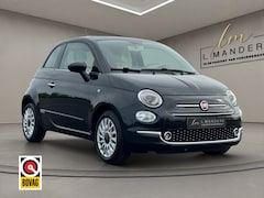 Fiat 500 - 1.2 Lounge 2017 ZWART | Panoramadak | Apple CarPlay | Benzine |