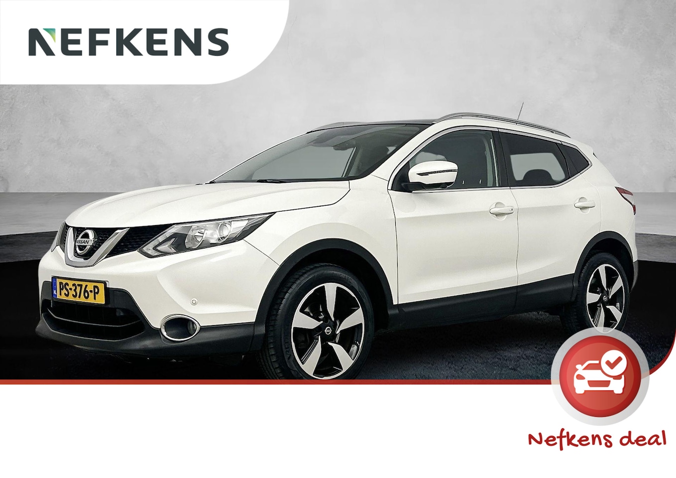 Nissan Qashqai - 1.2 116 pk N-Connecta | Panorama dak | Navigatie | Camera | Parkeerhulp voor - AutoWereld.nl