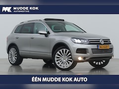 Volkswagen Touareg - 3.0 TSI Hybrid Highline | Panoramadak | Luchtvering | Trekhaak | Camera | Leder | 22 Inch