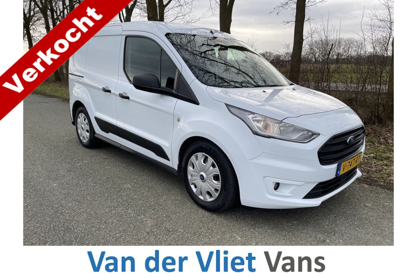 Ford Transit Connect - 1.5 TDCI E6 L1 Trend 3-zits Lease €185 p/m, Airco, Cruise controle, Trekhaak, Onderhoudshi - AutoWereld.nl