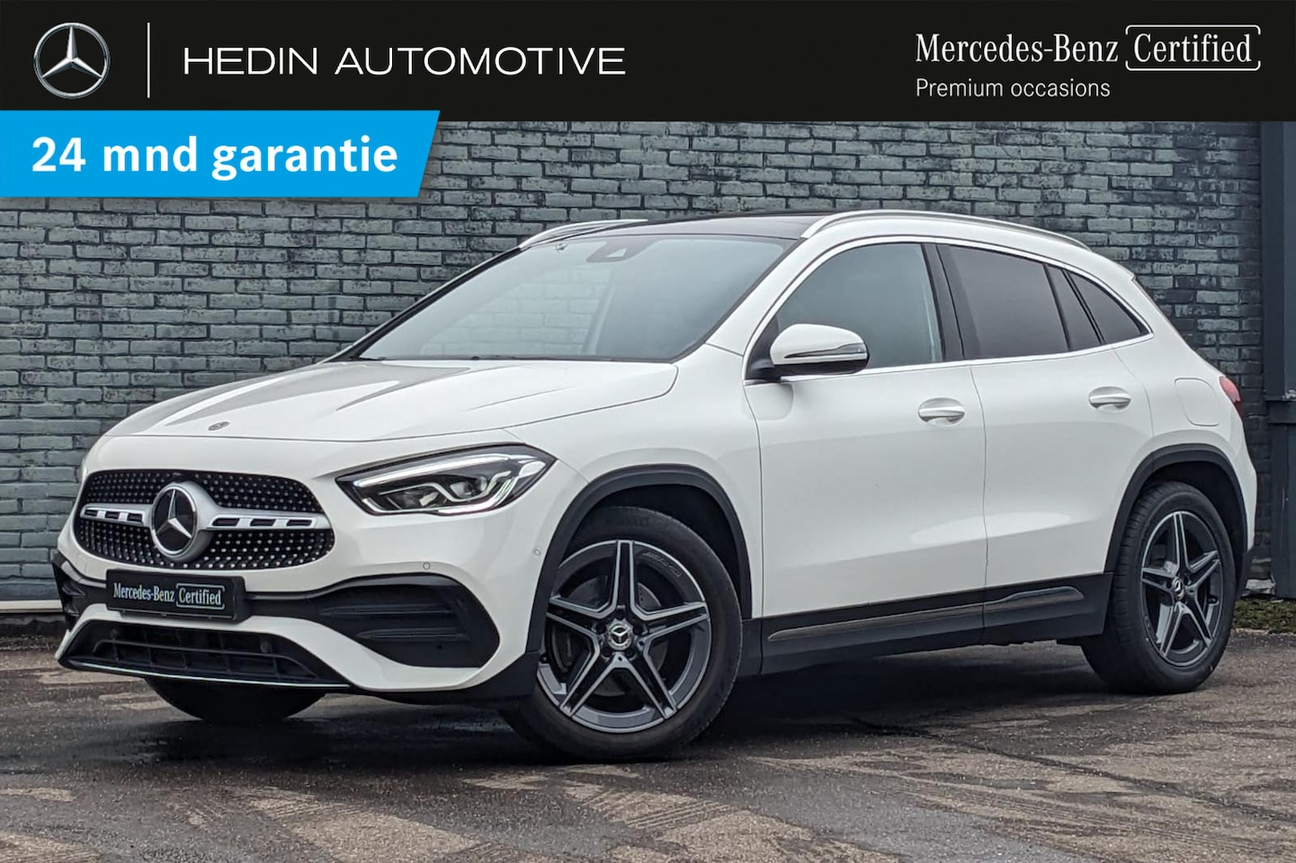 Mercedes-Benz GLA-Klasse - GLA 200 Automaat AMG Line | Standkachel | Panoramadak | Stoelverwarming | LED | Parkeerpak - AutoWereld.nl