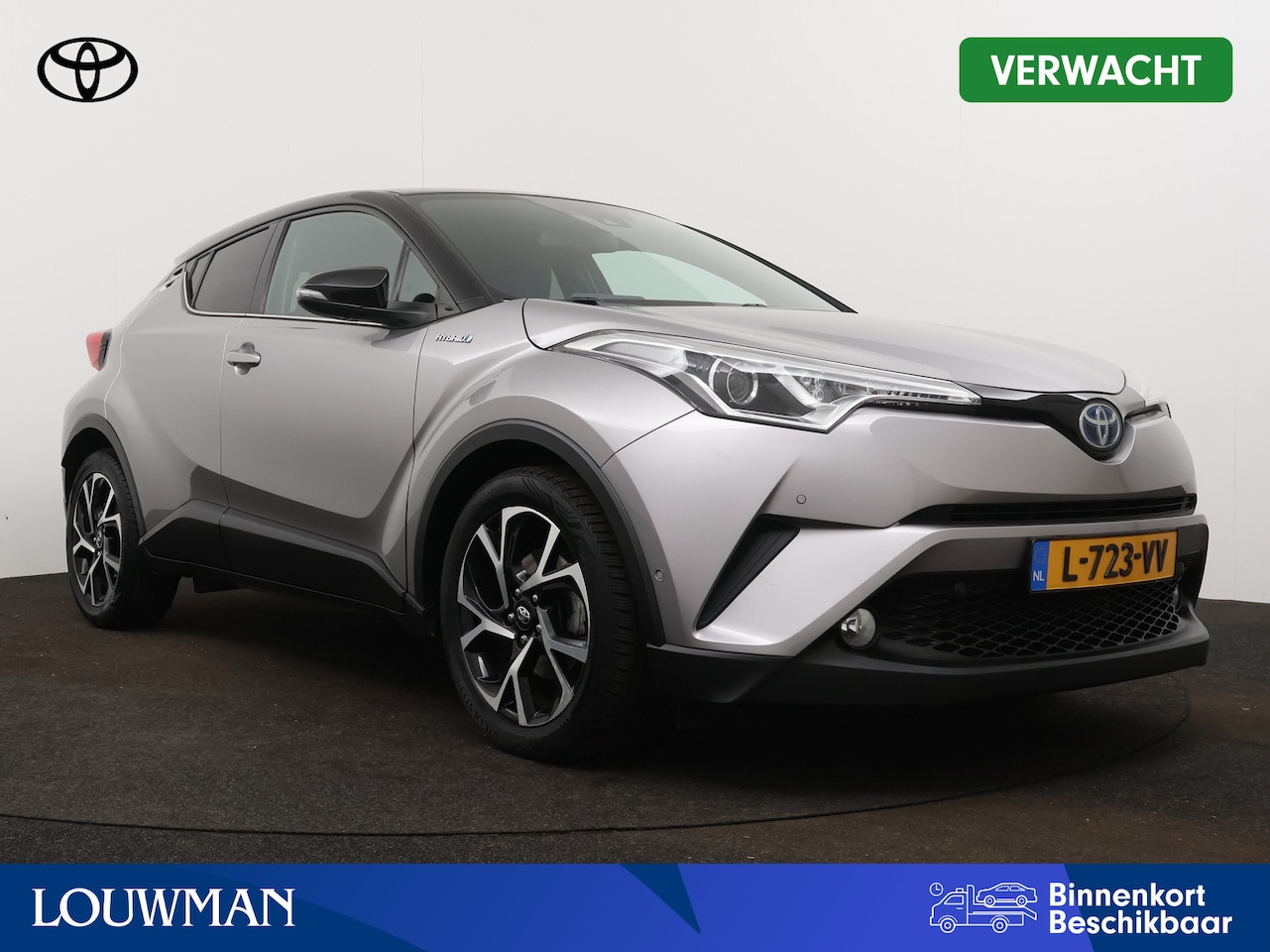 Toyota C-HR - 1.8 Hybrid Bi-Tone Limited | Camera | Dodehoek Ass. | LM velgen | Cruise Control Adaptief - AutoWereld.nl