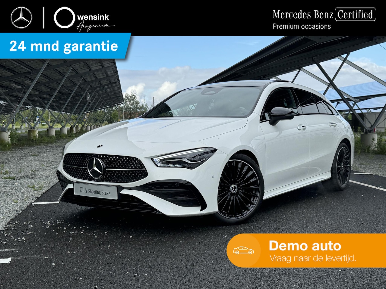 Mercedes-Benz CLA-Klasse - 180 Star Edition AMG Line | Night | Panoramadak | Sfeerverlichting | Parkeercamera | Stoel - AutoWereld.nl