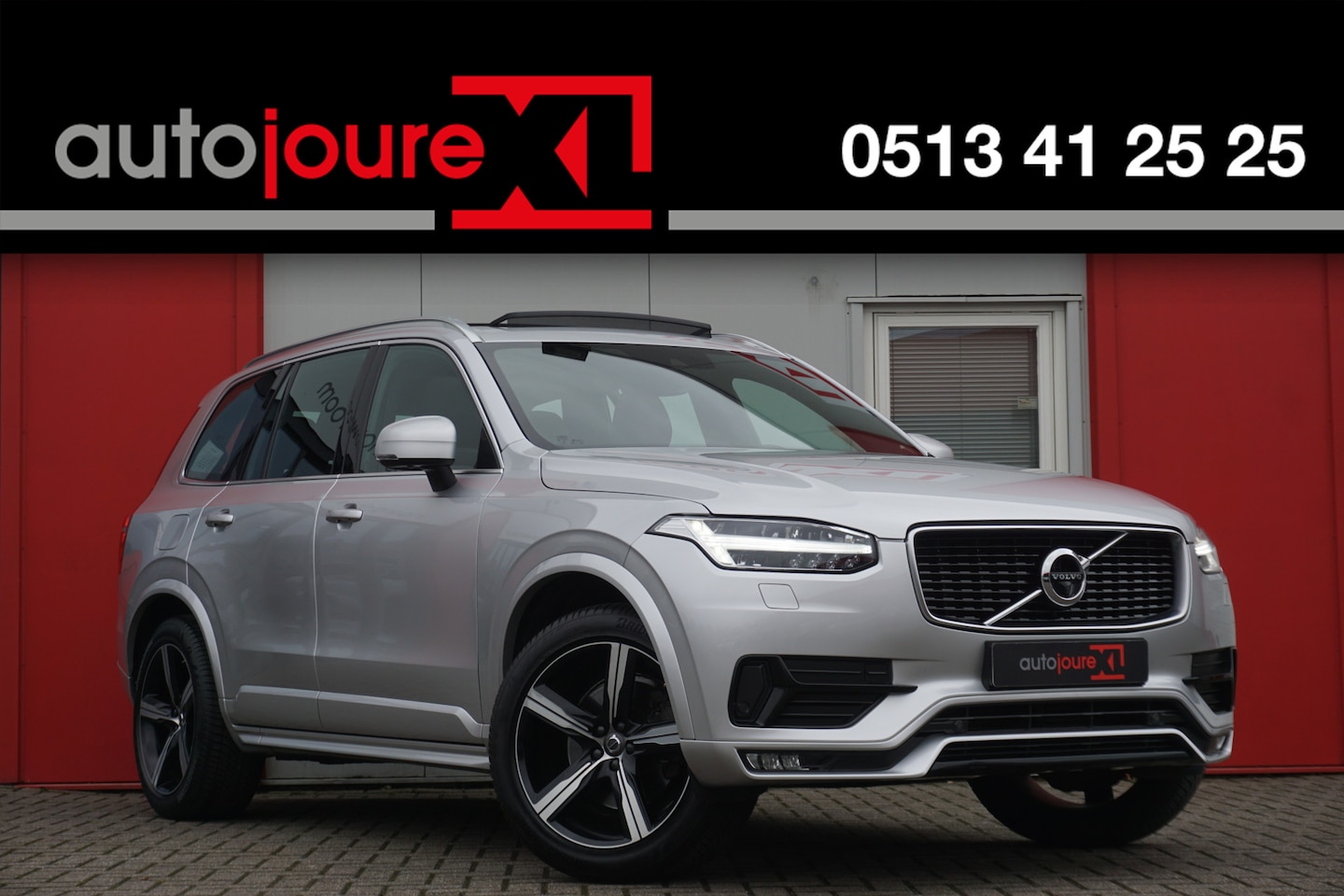 Volvo XC90 - 2.0 D5 AWD R-Design | ACC | HUD | Panoramadak | 7-pers. | Trekhaak | 360* Camera | - AutoWereld.nl