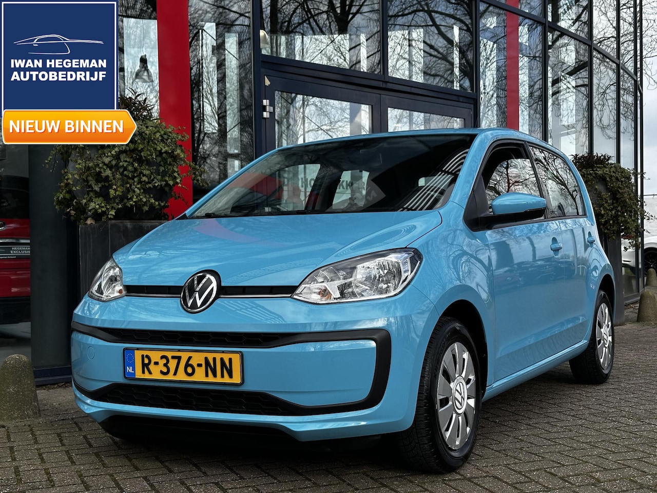 Volkswagen Up! - 1.0 | Climate Control | Electr. ramen | Centr. vergr. op afstand | BlueTooth - AutoWereld.nl