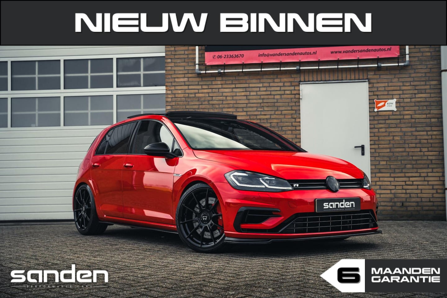 Volkswagen Golf - 2.0 TSI R 4Motion|stage 2|410pk|RS3 brakes| - AutoWereld.nl