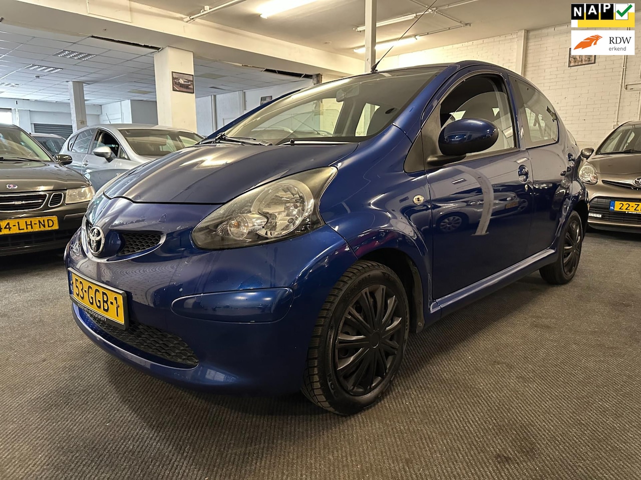 Toyota Aygo - 1.0-12V Ambiance/Airco/elec ramen/Apk nieuw - AutoWereld.nl