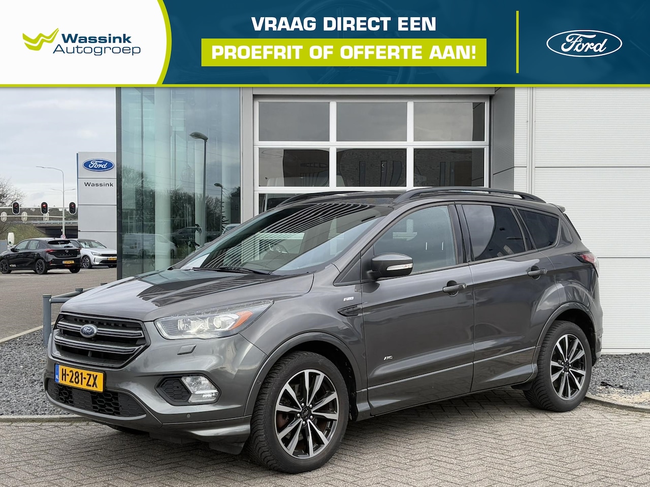 Ford Kuga - 1.5 EcoBoost 182PK 4WD AUT ST Line | Winterpakket | Navigatie | Carplay | Trekhaak | 1850 - AutoWereld.nl