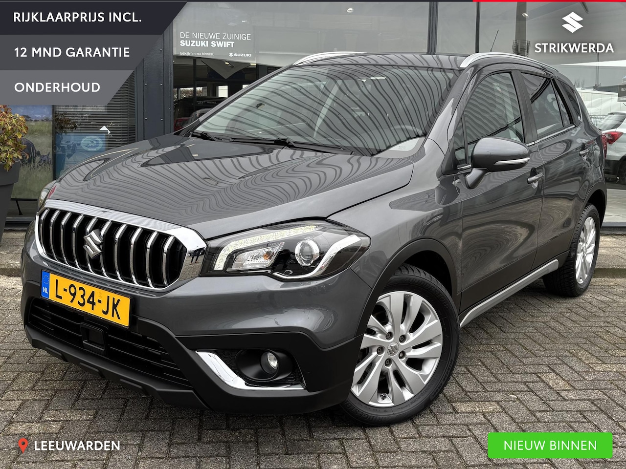 Suzuki S-Cross - 1.4 Boosterjet Select Smart Hybrid Clima/Cruise/LMV - AutoWereld.nl