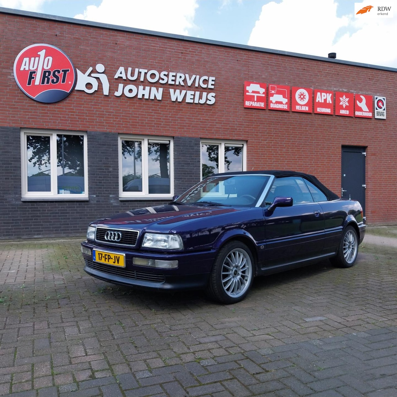 Audi Cabriolet - 2.6 V6 leder interieur - AutoWereld.nl