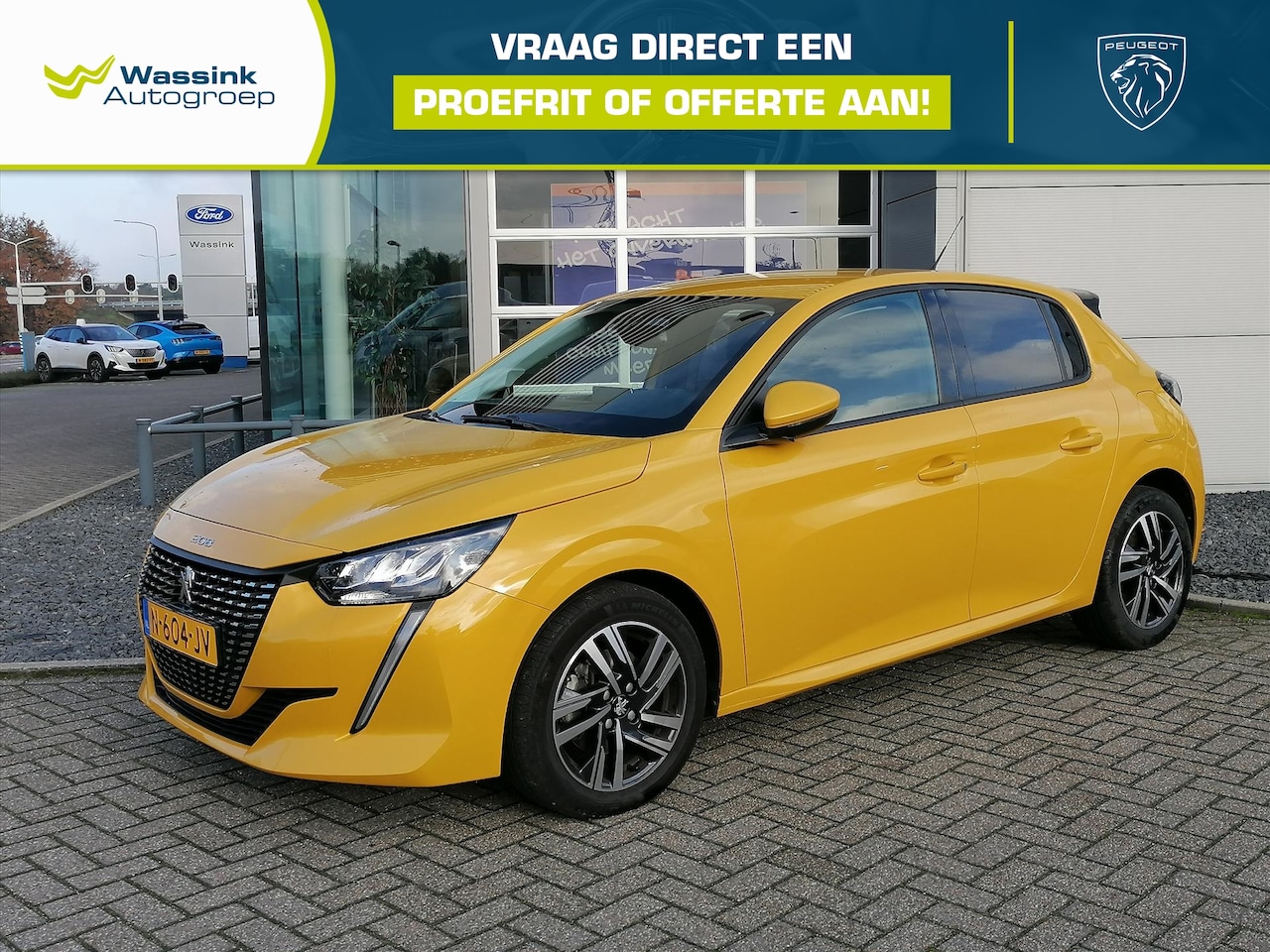 Peugeot 208 - 1.2 PureTech 100pk Automaat Allure | Stoelverwarming | Carplay en android auto | Parkeer s - AutoWereld.nl