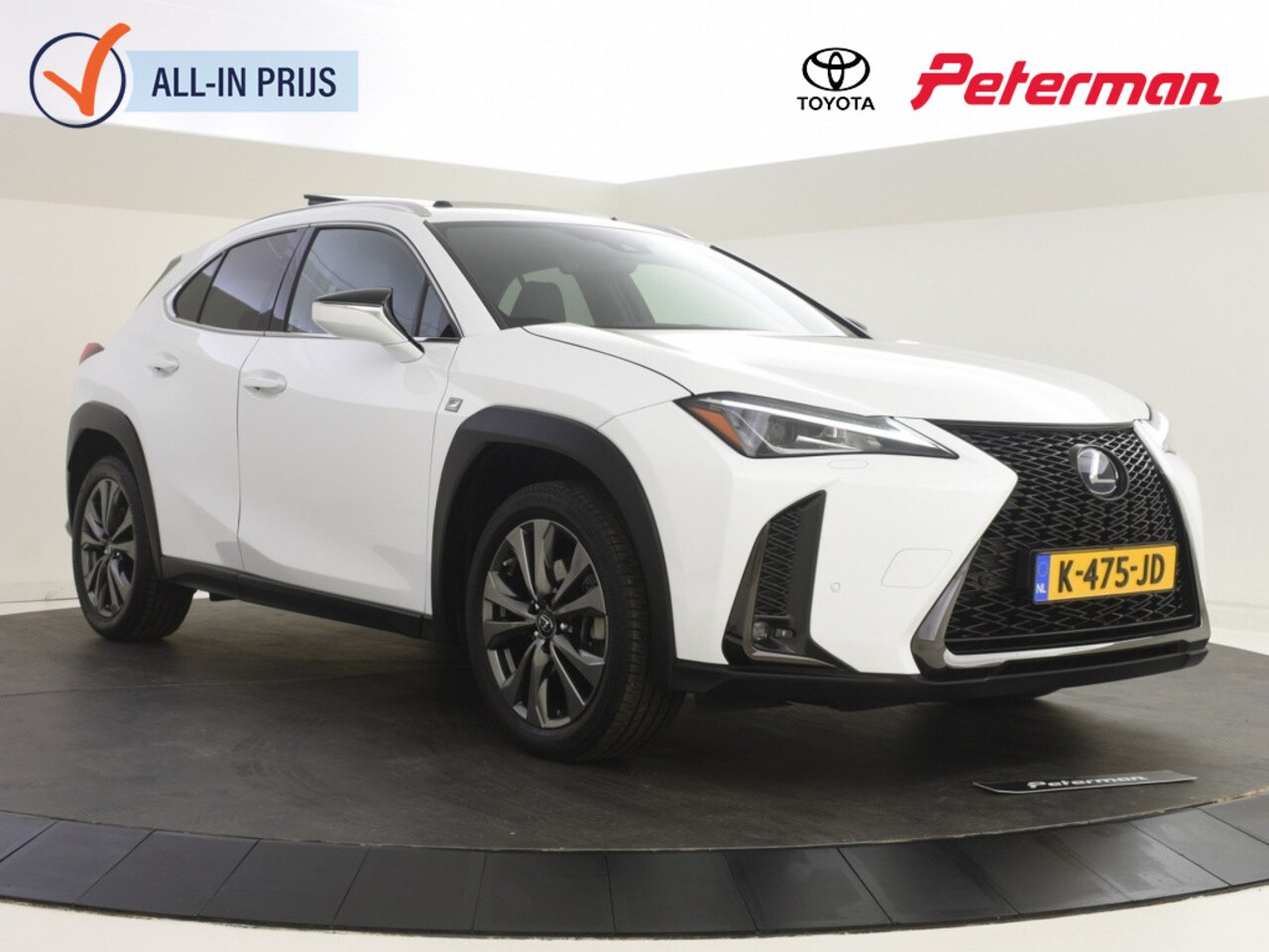 Lexus UX - 250h F Sport Line | Schuifdak | PDC V+A | BLS - AutoWereld.nl