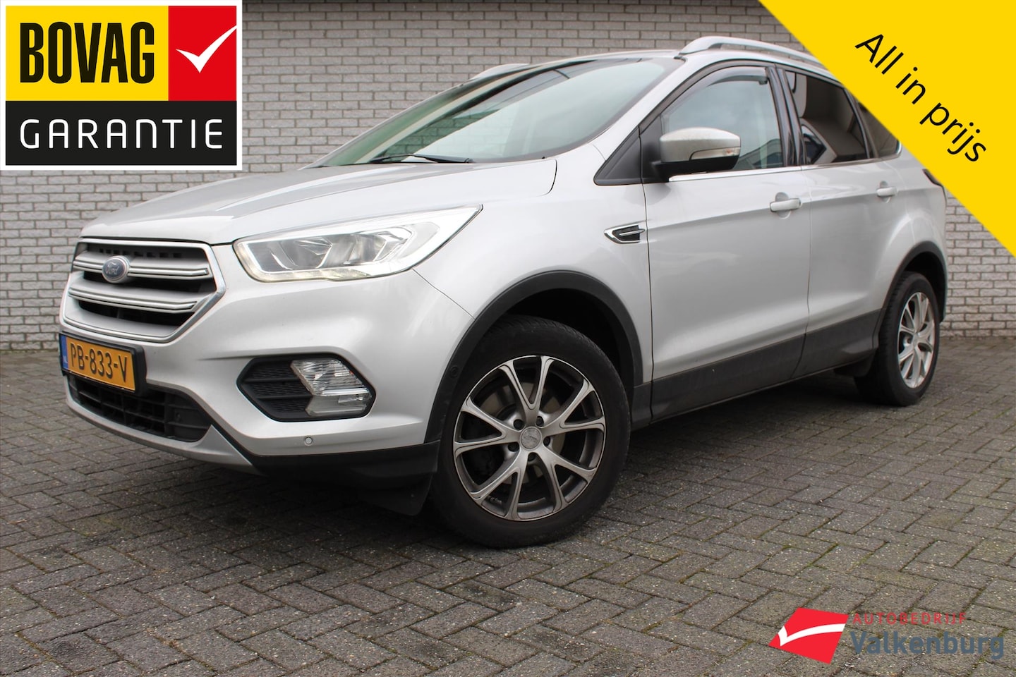 Ford Kuga - 1.5 EcoBoost 120pk 2WD Titanium | Trekhaak | Camera | Cruise | PDC | NAVI | Climatronic | - AutoWereld.nl