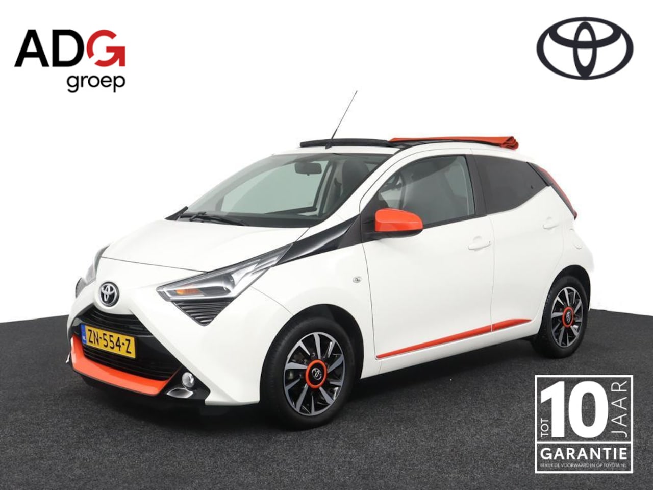 Toyota Aygo - 1.0 VVT-i x-otic | Automaat  | Cabriodak | Airco | Parkeercamera | Lichtmetalen-Velgen | - AutoWereld.nl