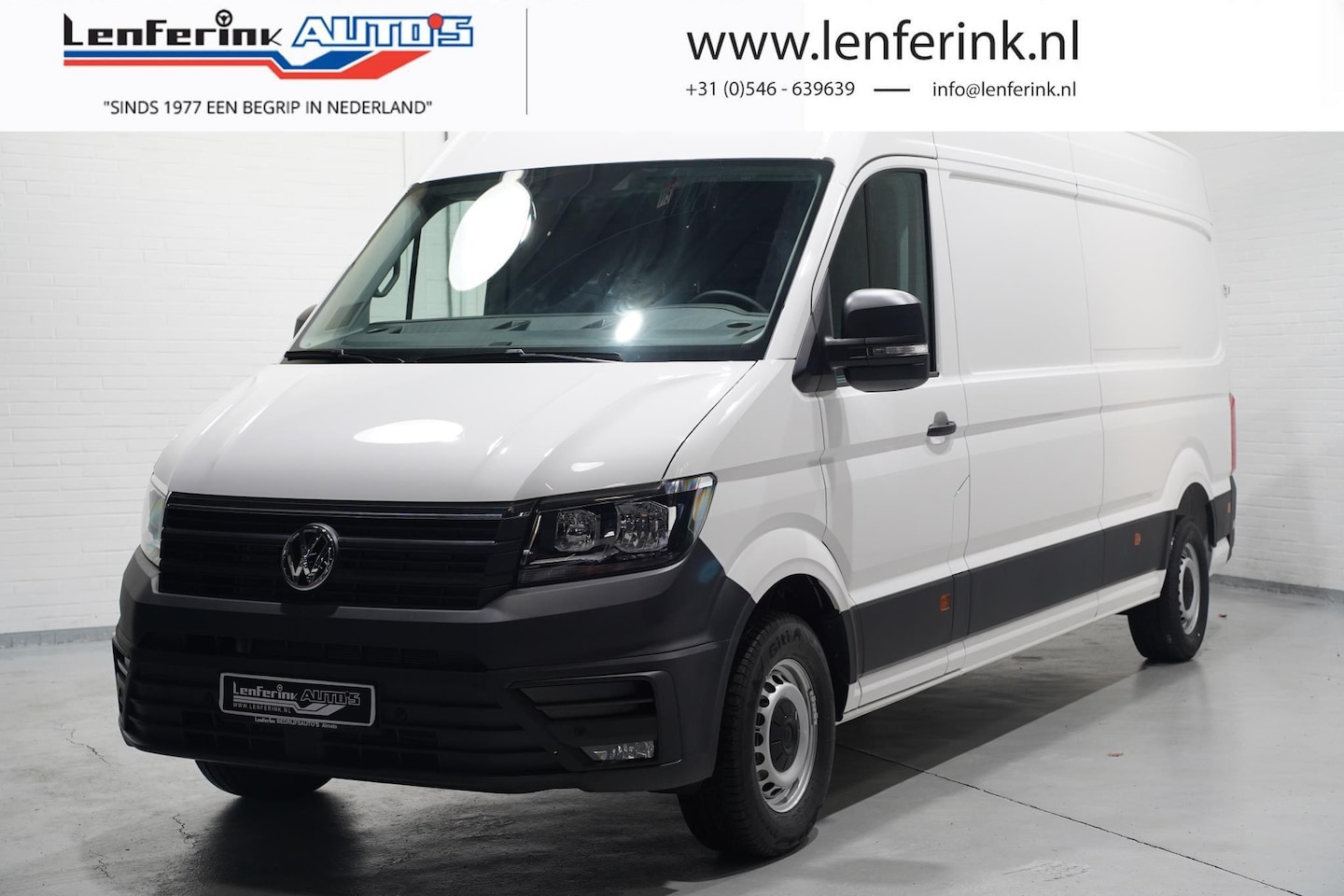 Volkswagen Crafter - 2.0 TDI 140 pk L4H3 va 449,- p/mnd Airco Cruise Control, Geveerde Stoel, PDC V+A, 3-Zits, - AutoWereld.nl