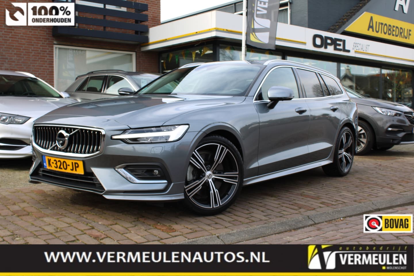 Volvo V60 - B5 265PK Hybrid Inscription Automaat + 19''/ Full-LED/ Navi/ Camera/ Ad.Cruise/ El.Trekhaa - AutoWereld.nl