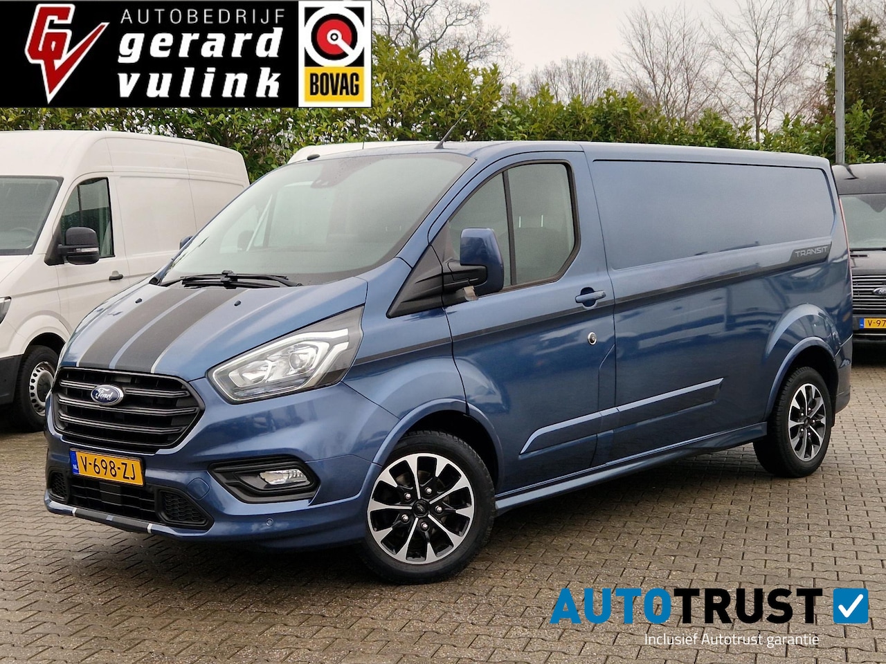 Ford Transit Custom - Sport 2.0TDCI 170PK L2H1 AUTOMAAT CAMERA ADAPTIVE - AutoWereld.nl