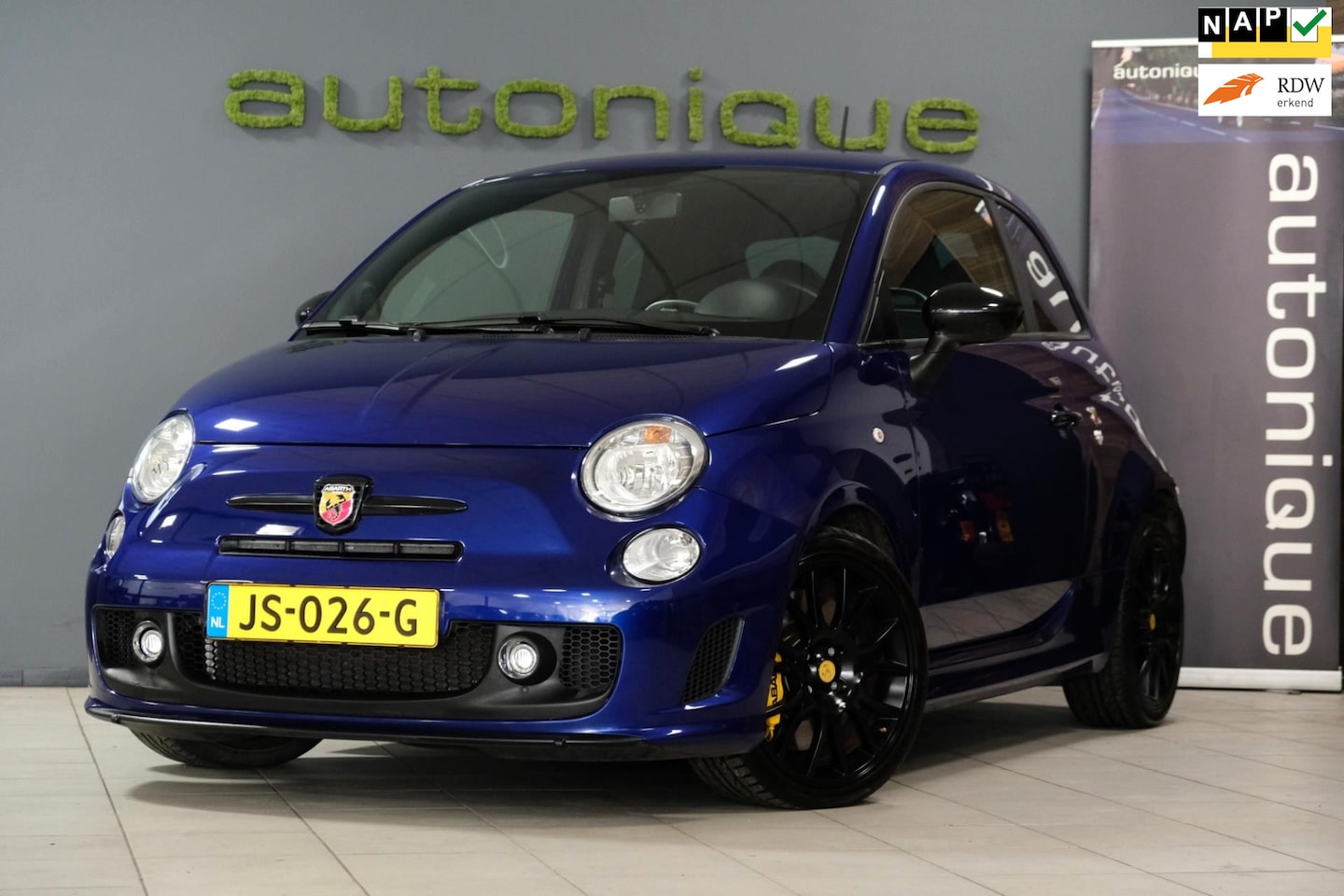 Fiat 500 Abarth - 1.4 T-Jet 595 Elaborabile *YAMAHA Racing* 57.000km! Origineel Nederlands 140pk! - AutoWereld.nl