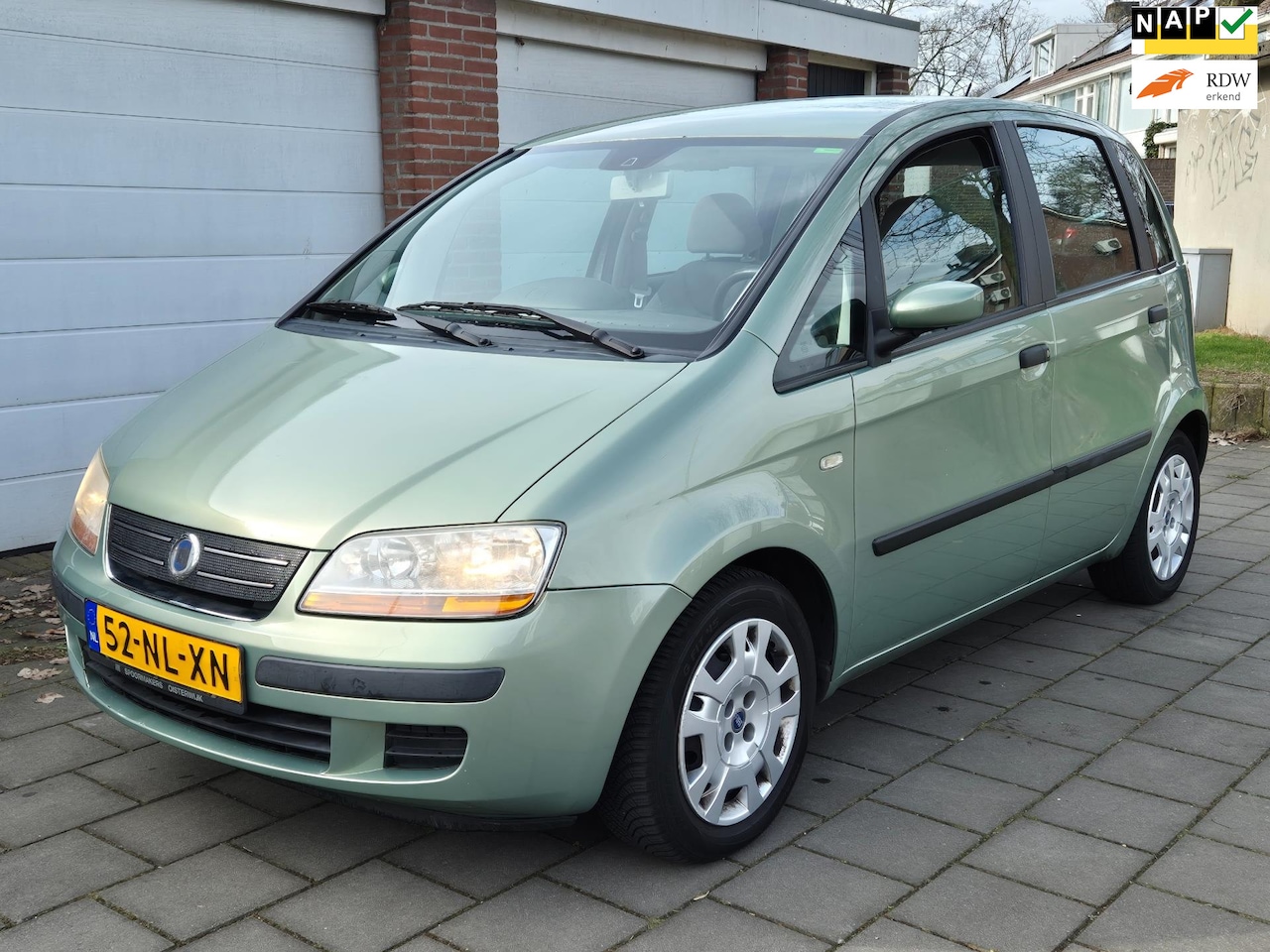 Fiat Idea - 1.4-16V Dynamic *PERFECT* 117DKM! - AutoWereld.nl