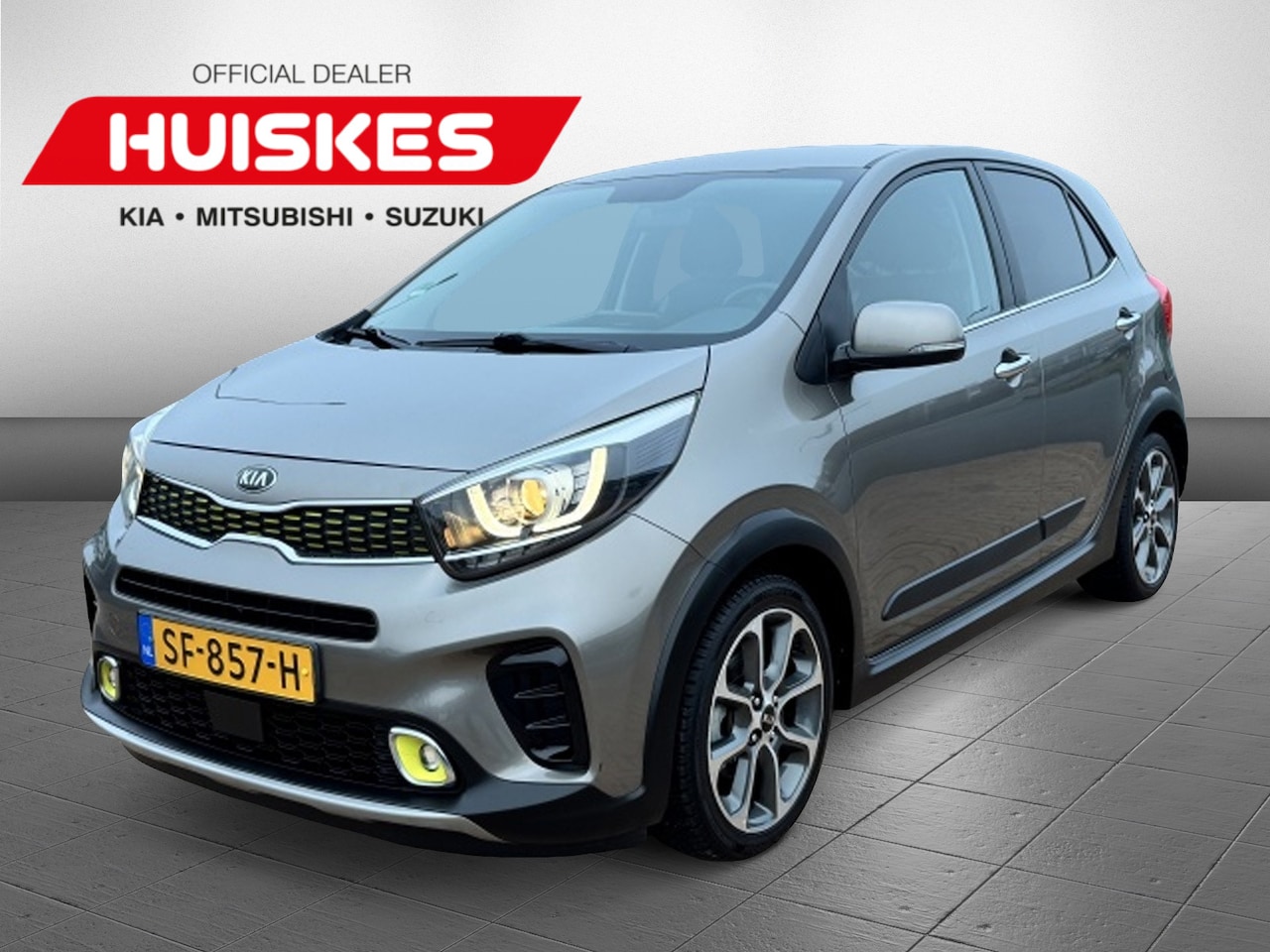 Kia Picanto - 1.2 CVVT X-Line | Stoelverwarming | Cruise Control | Navi - AutoWereld.nl