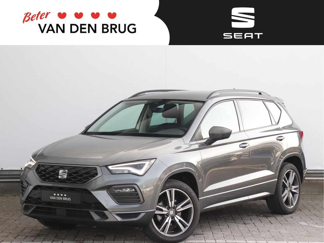 Seat Ateca - 1.5 TSI FR 150pk Automaat | Navigatie | Keyless | Adaptive Cruise | Full-Link | Verlengde - AutoWereld.nl