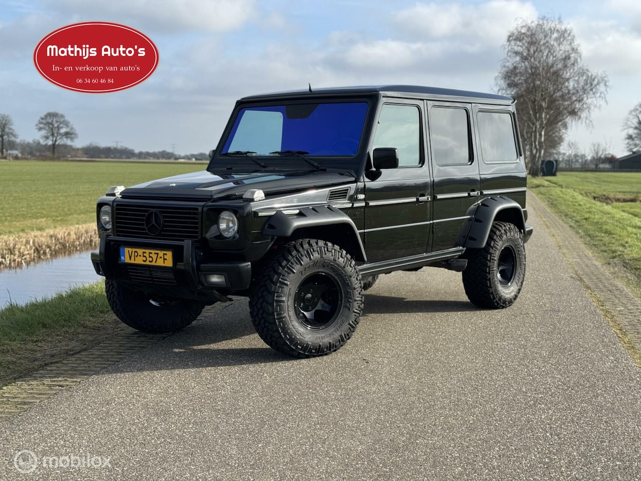 Mercedes-Benz G-klasse - G 400 CDI lang V8 Grijs kenteken! Geen roest! Super nette auto! Marge! - AutoWereld.nl