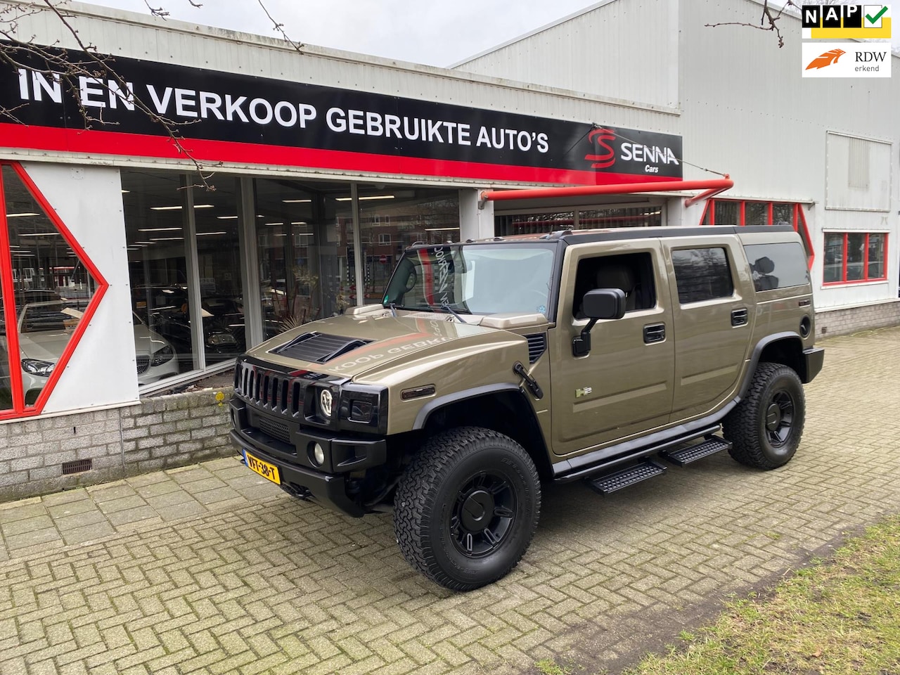 Hummer H2 - 6.0 V8 - LPG - Grijs Kenteken - BTW - Inr Mogelijk - AutoWereld.nl