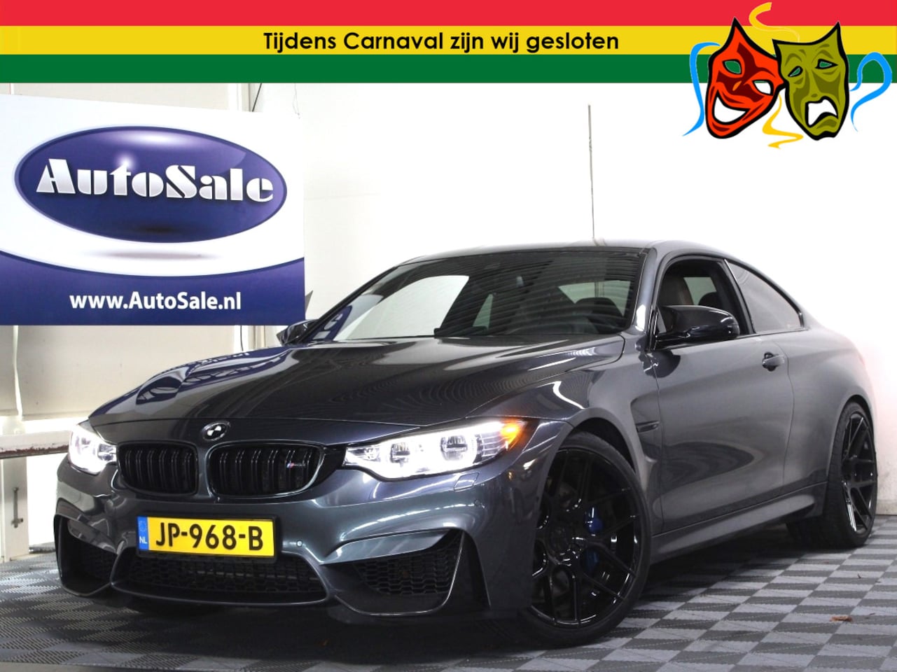 BMW 4-serie Coupé - M4 AUT NAP CARBON H/K HUD MEMORY STOELVW '16 - AutoWereld.nl