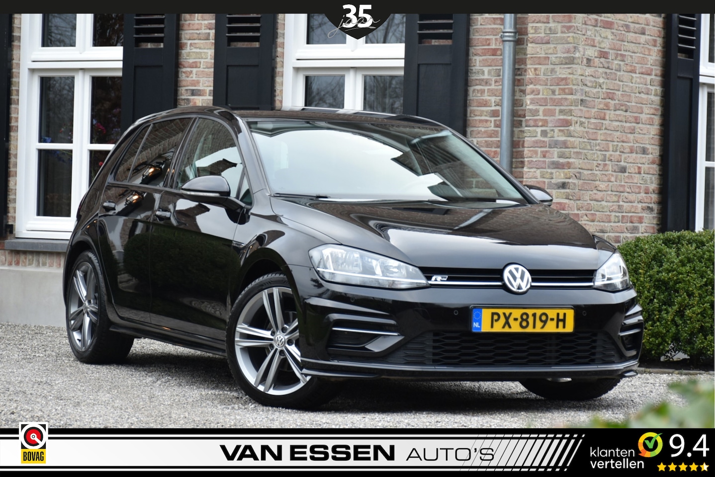 Volkswagen Golf - 1.0 TSI Highline Business R-Line Navigatie Carplay Massage Stoelverw. NL-Auto! - AutoWereld.nl