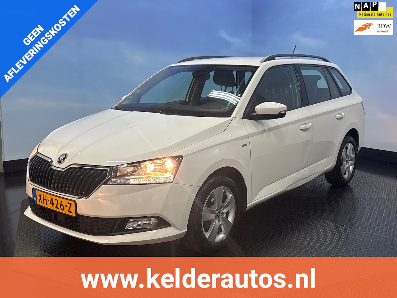 Skoda Fabia Combi - 1.0 TSI Clever Navi | Clima | Cruise | PDC | Trekhaak - AutoWereld.nl