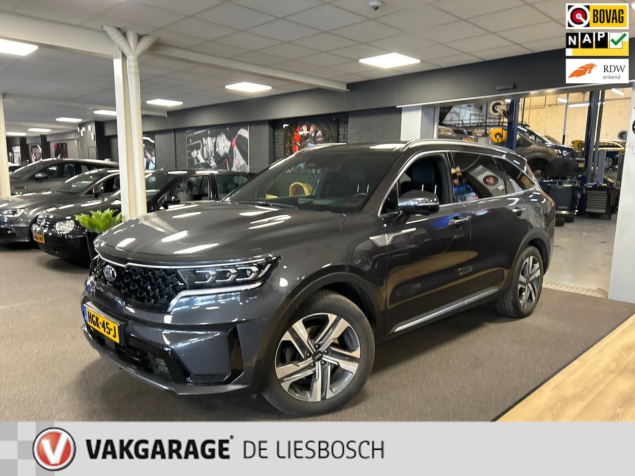 Kia Sorento - 1.6 T-GDI Plug-in Hybrid 4WD ExecutiveLine 1.6 T-GDI Plug-in Hybrid 4WD ExecutiveLine,pano,leer,heaadup,bose,vol - AutoWereld.nl