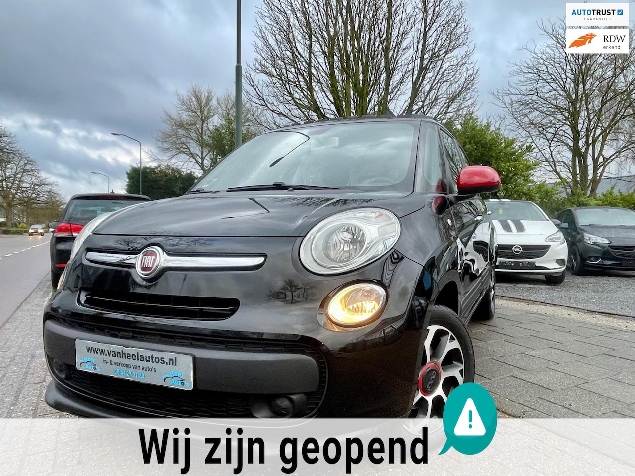 Fiat 500 L - 1.4 16v A-C Elek Pakket Lmv Pano Pdc Trekhaak - AutoWereld.nl