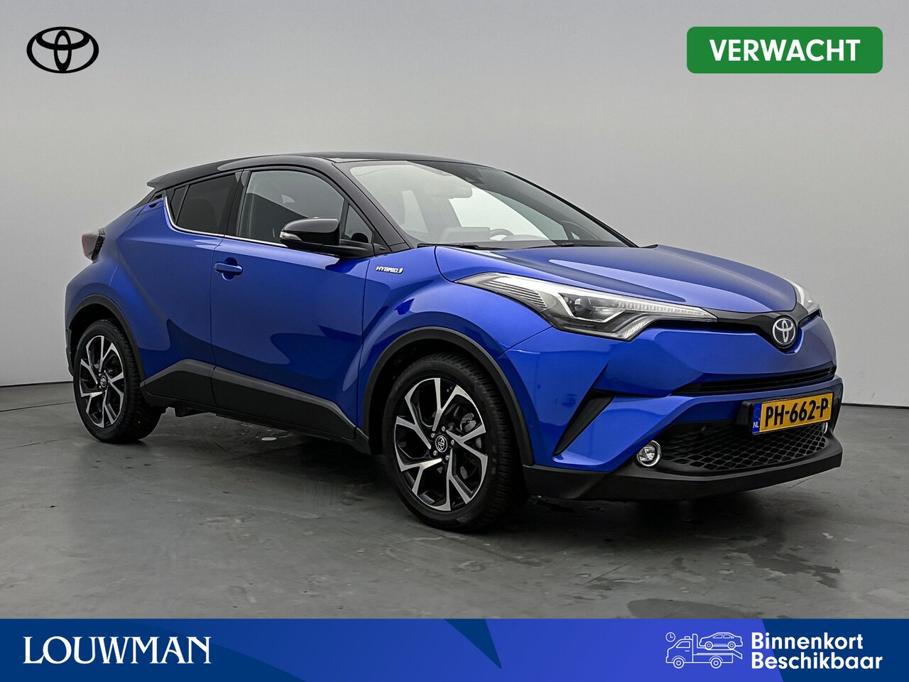 Toyota C-HR - 1.8 Hybrid Bi-Tone Plus | JBL | Camera | Navigatie | Climate Control | Dodehoek Ass. | Sto - AutoWereld.nl