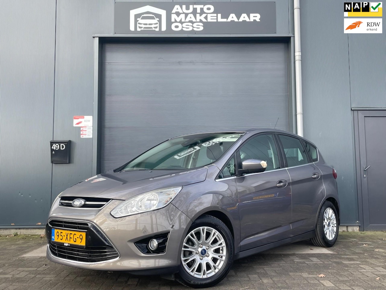 Ford C-Max - 1.6 Titanium NAP CRUISE BLUETOOTH NAVI CLIMA PDC VOORRUITVERWARMING KEYLESS START DISTIBUT - AutoWereld.nl