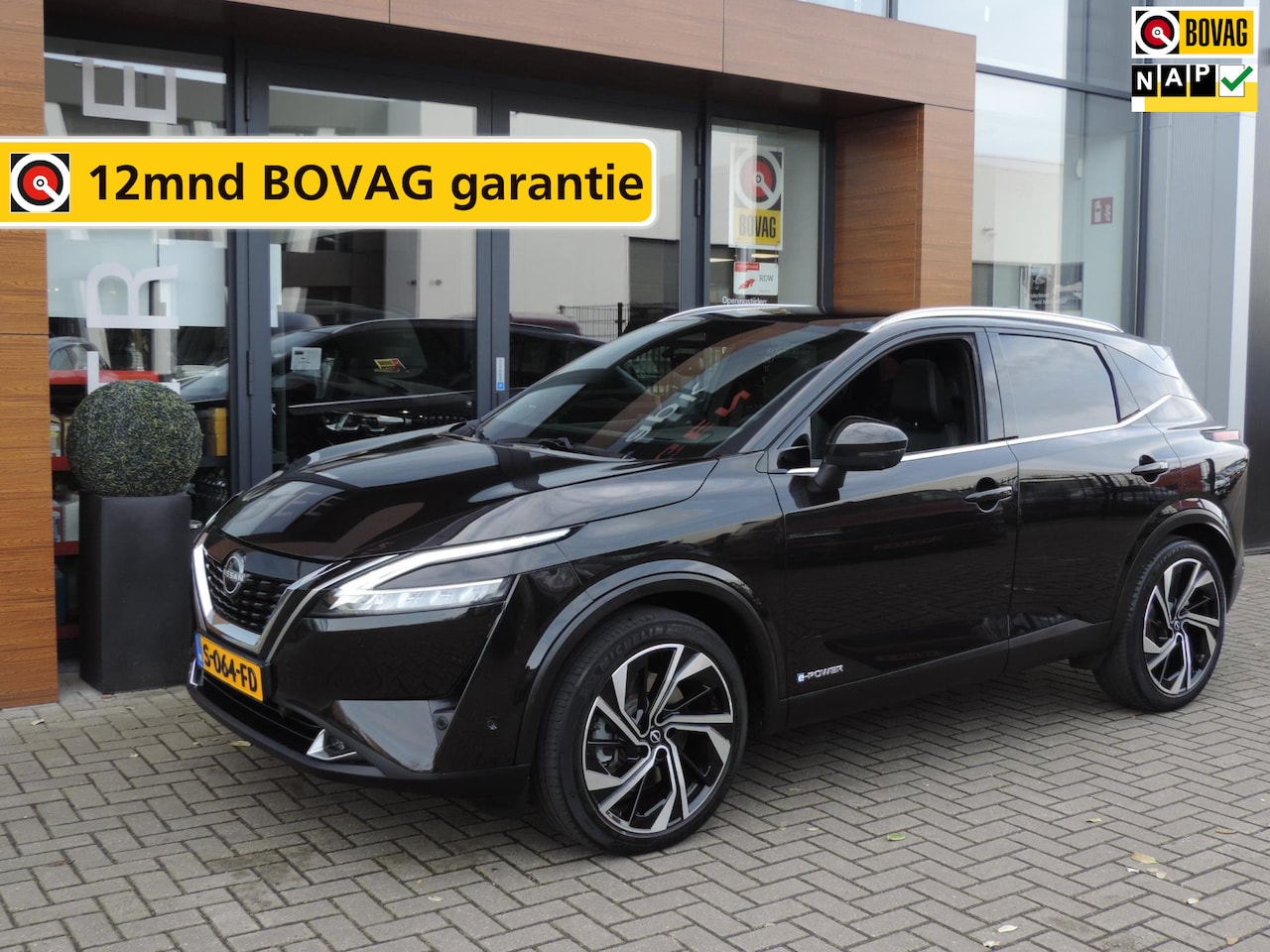 Nissan Qashqai - 1.5 e-Power Tekna Plus | Panodak | 20” | Leer+Memory | BOSE | Stuur/stoelverw | LED kopl | - AutoWereld.nl