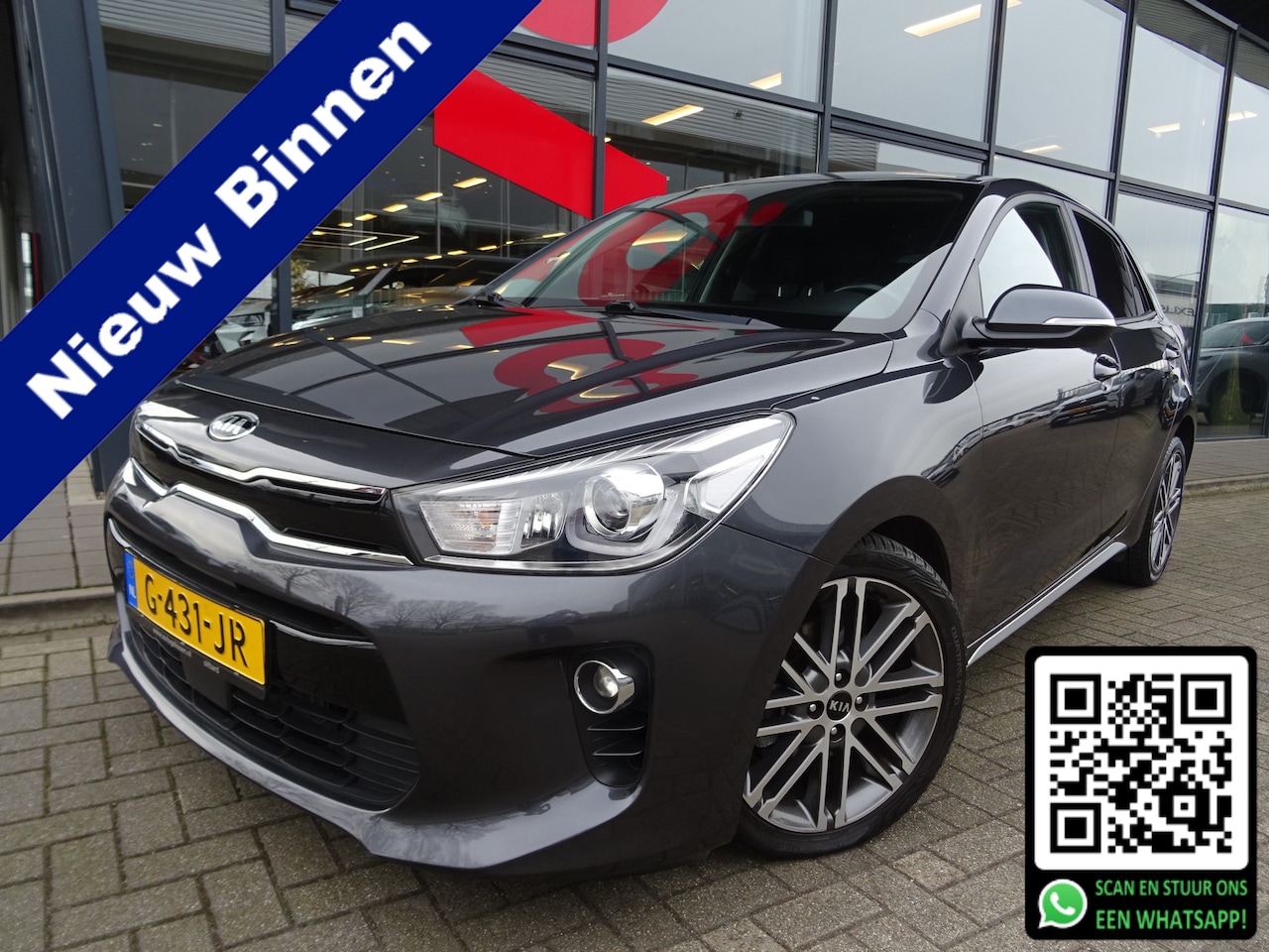 Kia Rio - 1.0 TGDI DynamicPlusLine AUTOMAAT - AutoWereld.nl