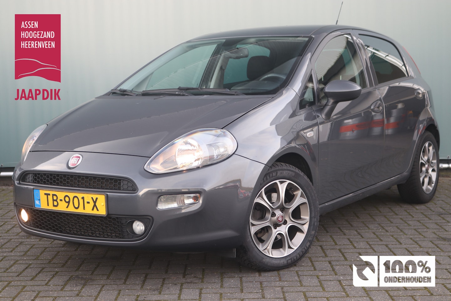 Fiat Punto Evo - BWJ 2018 1.3 MultiJet Sempre 90 PK CLIMA / CRUISE / NAVI / LMV / PDC - AutoWereld.nl