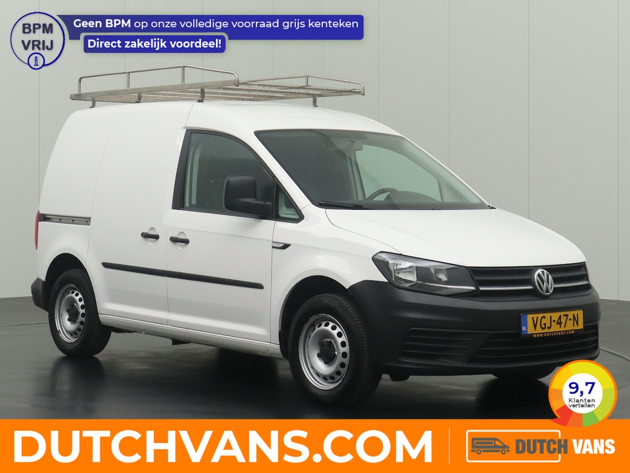 Volkswagen Caddy - 2.0TDI BMT Imperiaal | Trekhaak | Navigatie | Betimmering | Airco - AutoWereld.nl